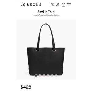 Lo & Sons Seville Tote - Black